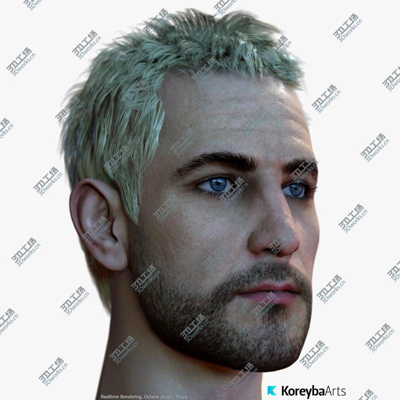 images/goods_img/202105072/Male Head AlexV2, 12 skins 7 eye colors Real-time/5.jpg